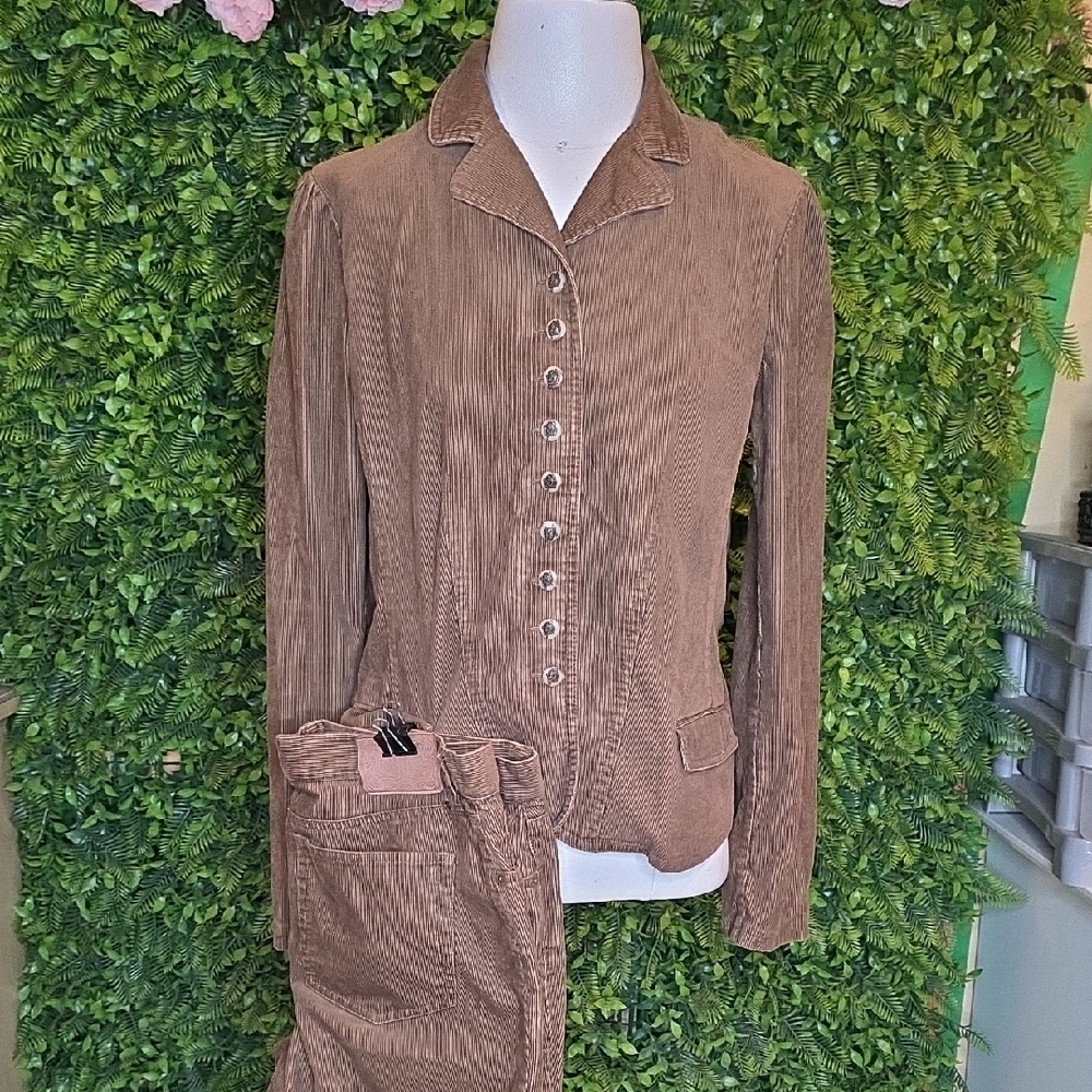 Ralph Lauren Brown Corduroy Fabric